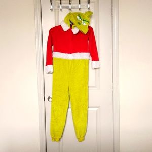 Grinch,DrSeuss,Onepiece  MrGrinch,Size 10/12 Kids,Greatcond